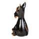 ▸ Tabouret de bord Dogge aux oreilles pointues