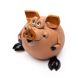 ▸ Bloc de jardin Pig de bonheur - Tabouret décoratif et tabouret
