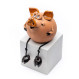 ▸ Bloc de jardin Pig de bonheur - Tabouret décoratif et tabouret