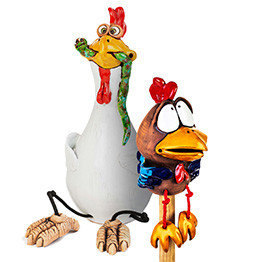 Poule Décoration Jardin image